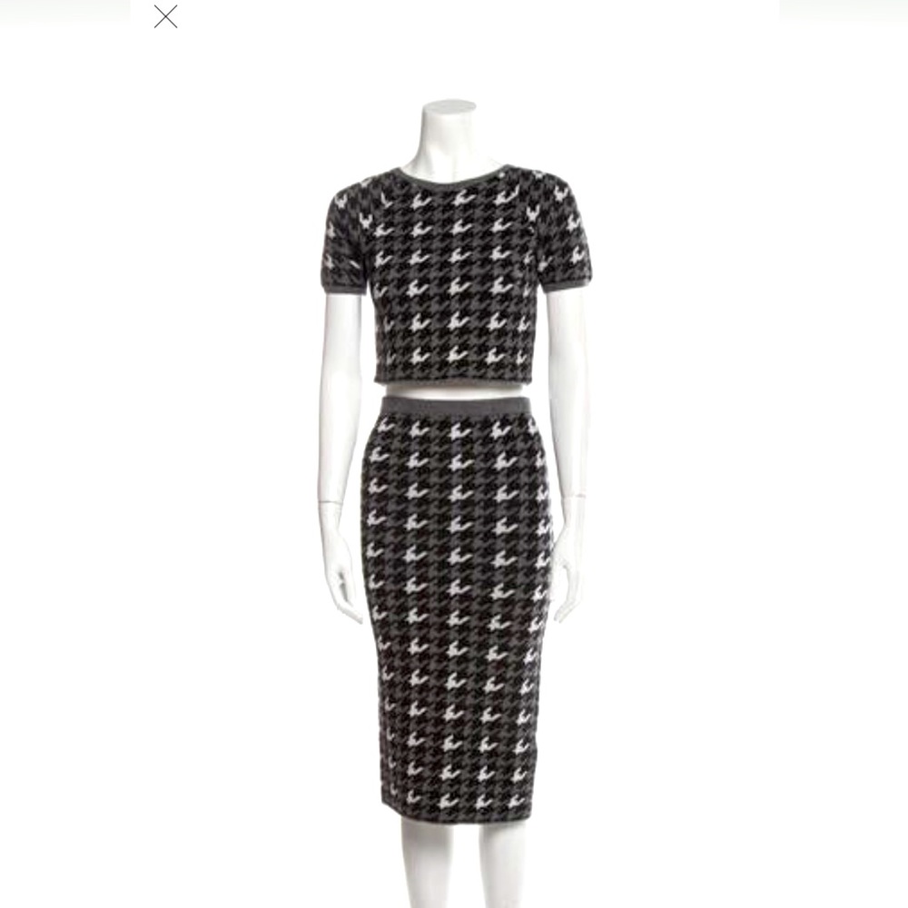 Alice & Olivia Size Houndstooth Set - image 1
